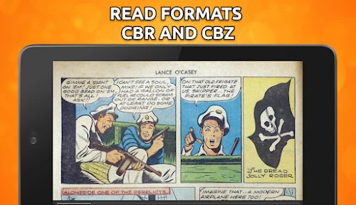 قارئ الكتاب الهزلي (cbz / cbr) screenshot