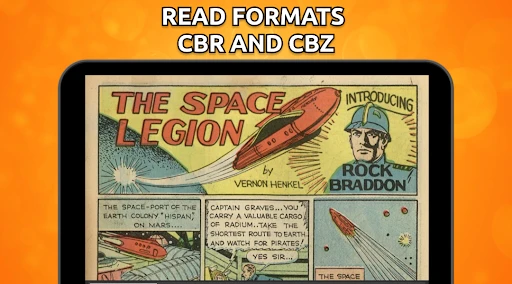 قارئ الكتاب الهزلي (cbz / cbr) screenshot