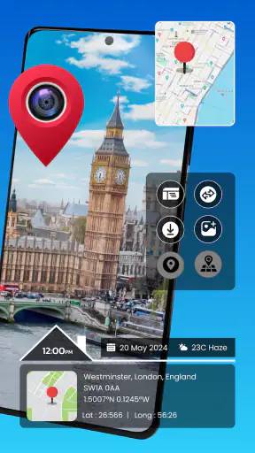 كاميرا GPS: ختم الصورة screenshot