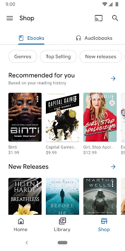 كتب Google Play screenshot