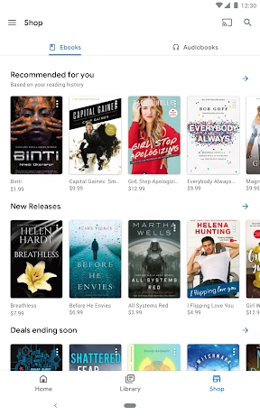 كتب Google Play screenshot