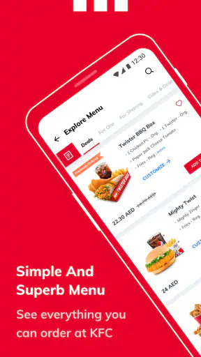 كنتاكي السعودية | KFC Saudi screenshot