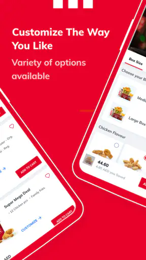كنتاكي السعودية | KFC Saudi screenshot