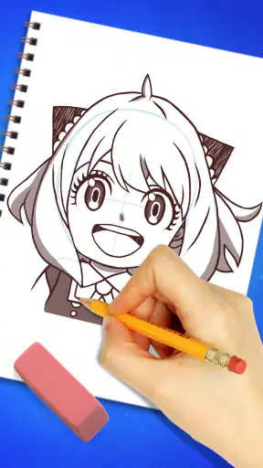 كيفية رسم أنيمي screenshot