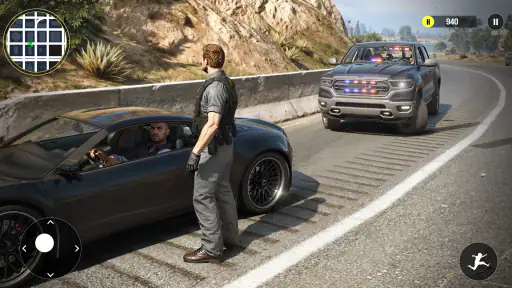 لعبة قيادة سيارة الشرطة screenshot