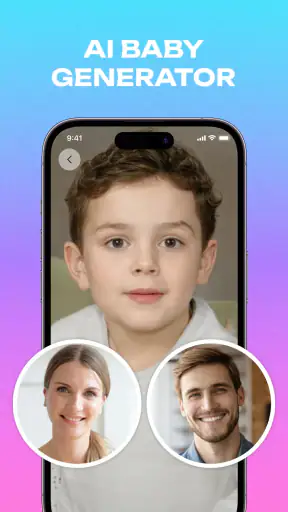 متنبئ طفلك المستقبلي - وجه طفل screenshot