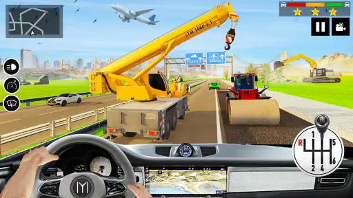 محاكاة بناء الطرق 3D screenshot