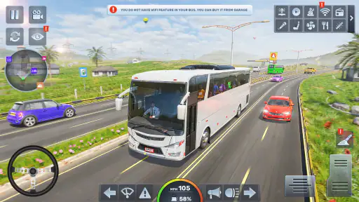 محاكاة حقيقية: ألعاب الحافلات screenshot