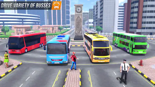 محاكاة حقيقية: ألعاب الحافلات screenshot