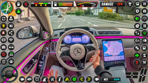 محاكي قيادة السيارة المدرسية screenshot