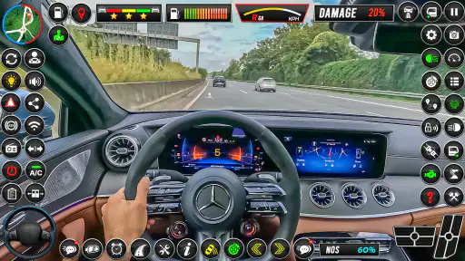 محاكي قيادة السيارة المدرسية screenshot