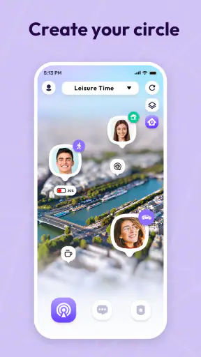 محدد مكان الأسرة :تعقب GPS screenshot