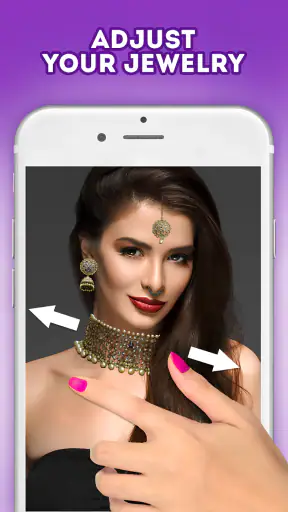 محرر صور مجوهرات النساء screenshot