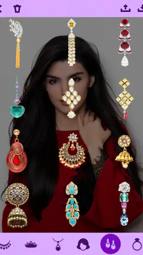 محرر صور مجوهرات النساء screenshot