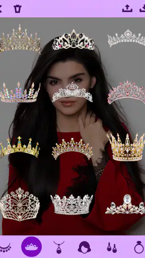 محرر صور مجوهرات النساء screenshot