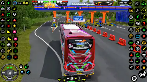 مدرب حقيقي لعبة محاكاة حافلة screenshot