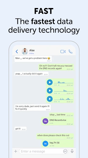 مسنجر Zangi الخاص screenshot