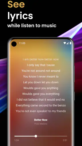 مشغل MP3 - Nomad Music screenshot