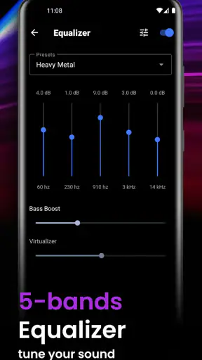 مشغل MP3 - Nomad Music screenshot