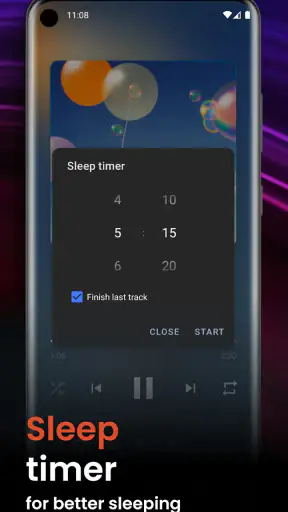 مشغل MP3 - Nomad Music screenshot
