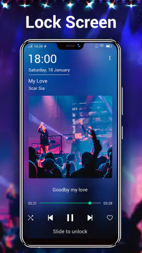 مشغل موسيقى بدون إنترنت، MP3 screenshot