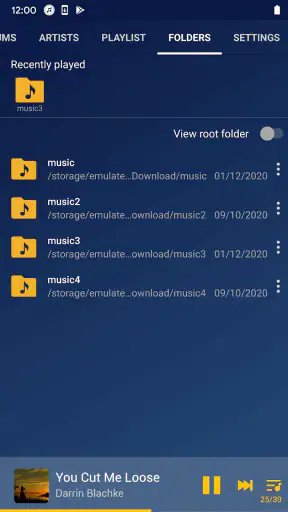 مشغل موسيقى - مشغل MP3 screenshot