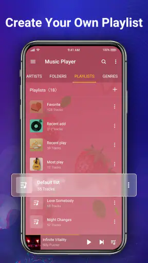 مشغل موسيقى - مشغل MP3 باس screenshot