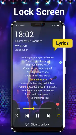 مشغل موسيقى- موسيقى ومشغل MP3 screenshot