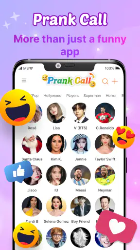 مكالمات فيديو مزيفة ودردشة screenshot