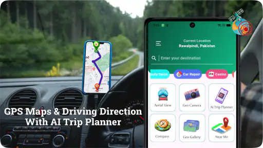مكتشف الخرائط و GPS screenshot