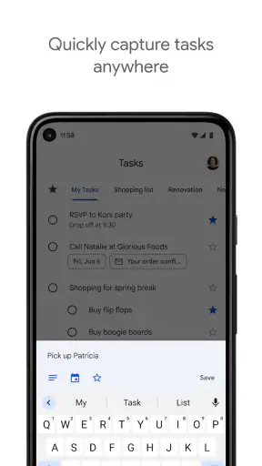 مهام Google screenshot
