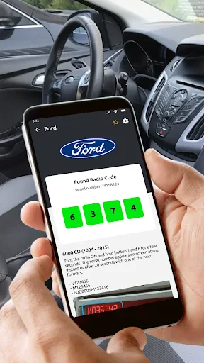 مولد كود الراديو للسيارات screenshot
