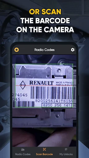 مولد كود الراديو للسيارات screenshot