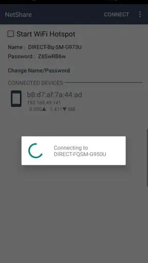 نت شير - لمشاركة الإنترنت screenshot