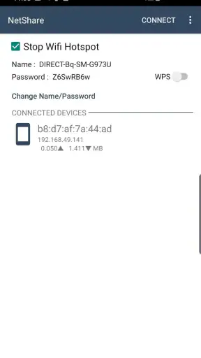 نت شير - لمشاركة الإنترنت screenshot