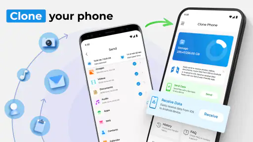 نسخ واستنساخ الهاتف screenshot