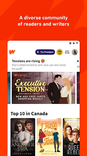 واتباد - أين تعيش القصص. screenshot