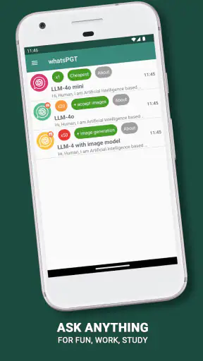 واتسPGT AI تيربو شات screenshot