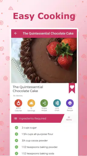 وصفات الكيك screenshot
