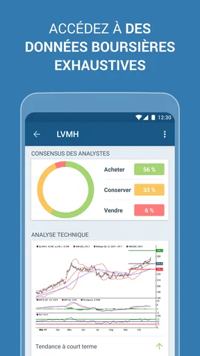 Investir, bourse et finance screenshot