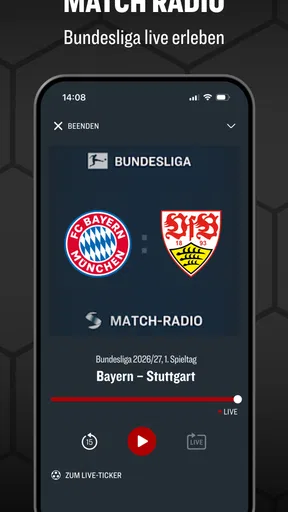 kicker Fußball News screenshot