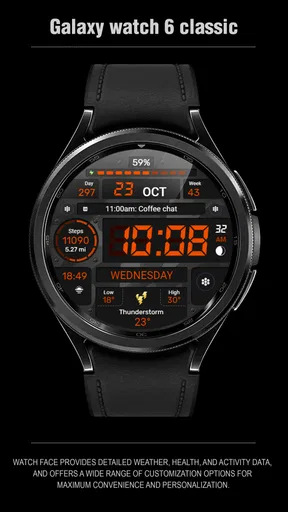 WFP 129 Military watch face screenshot