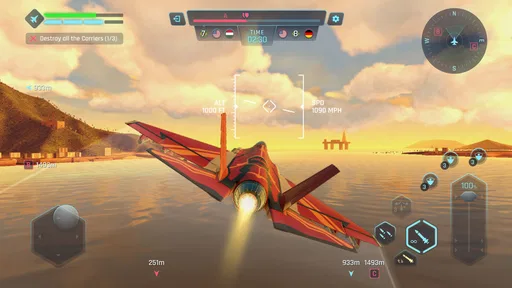 Sky Warriors:لعبة معارك طائرات screenshot