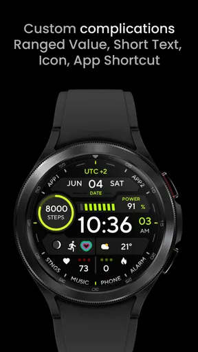 TACT ONE: Watch face screenshot