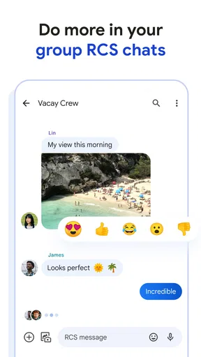 تطبيق الرسائل من Google screenshot
