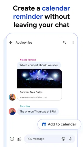 تطبيق الرسائل من Google screenshot