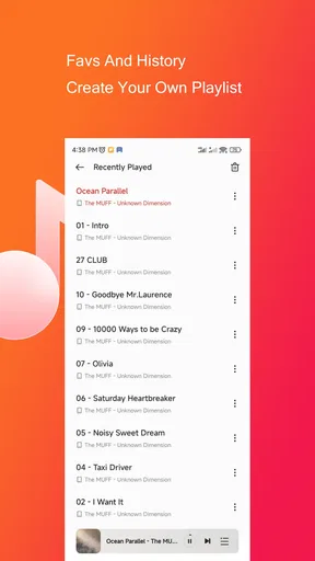 Music screenshot