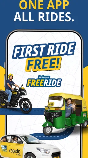 Rapido: Bike-Taxi, Auto & Cabs screenshot