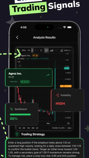 Penny Stocks AI Screener Bot screenshot