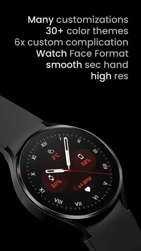 Analog PRO: Watch face screenshot